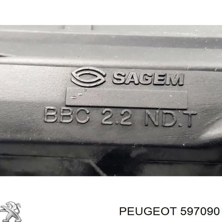 597090 Peugeot/Citroen bobina