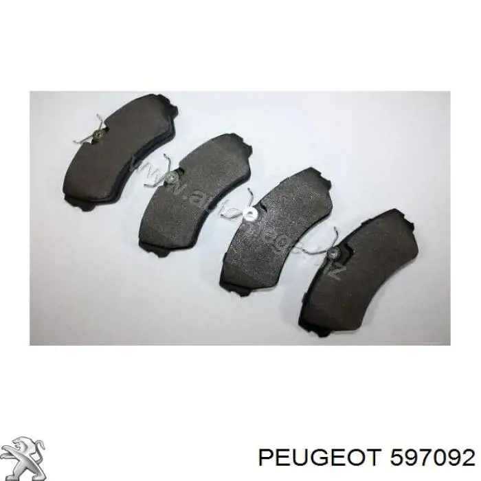 597092 Peugeot/Citroen bobina