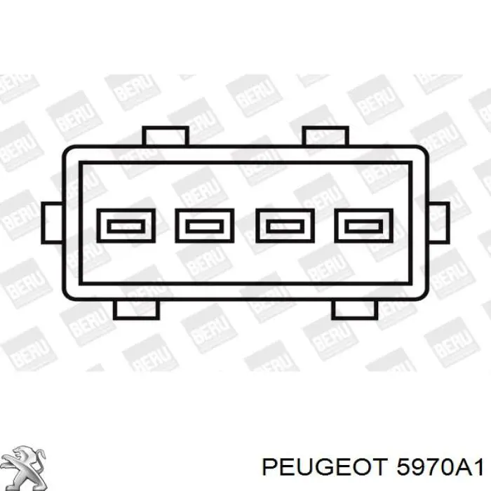 Bobina de chispa Peugeot/Citroen 5970A1 precio, desde 47,92 EUR