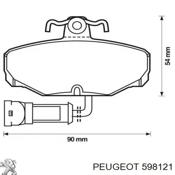 Relé de bujía de precalentamiento Citroen Saxo S0, S1
