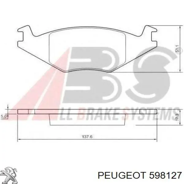 Relé de bujía de precalentamiento Citroen Saxo S0, S1