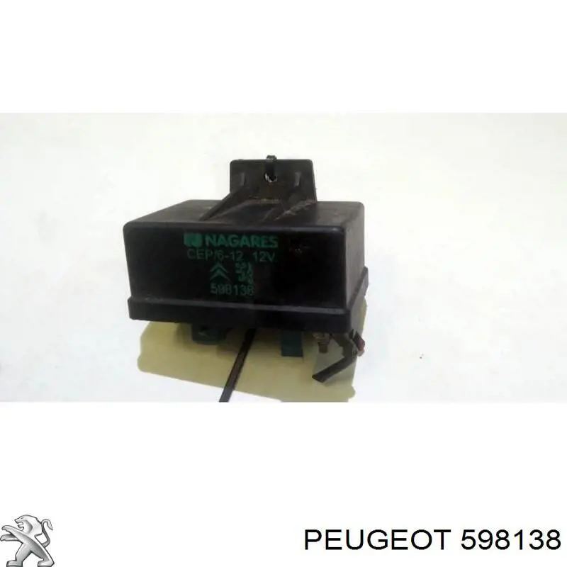 Relé de bujía de precalentamiento Peugeot/Citroen 598138 precio, desde 31,76 EUR