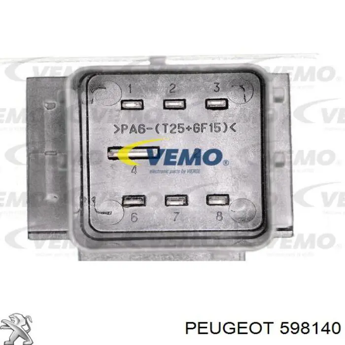 Relé de bujía de precalentamiento Peugeot 406 8B