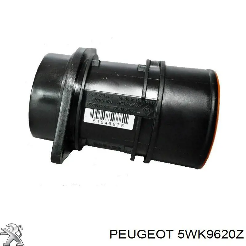 5WK9620Z Peugeot/Citroen Sensor de flujo de aire