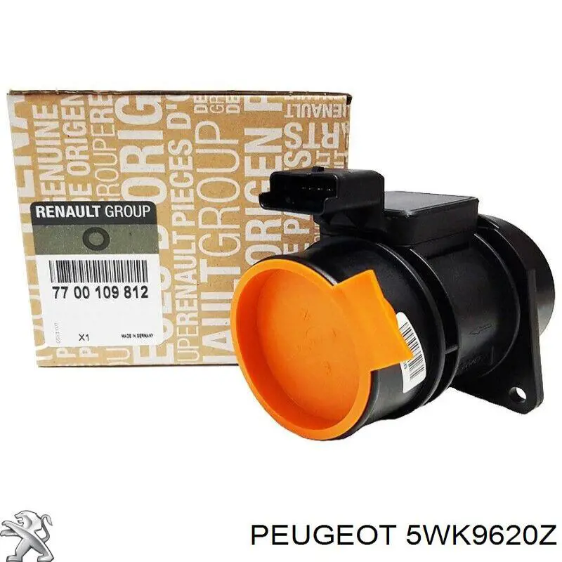 Comprar 5WK9620Z Peugeot/Citroen Sensor de masa de aire