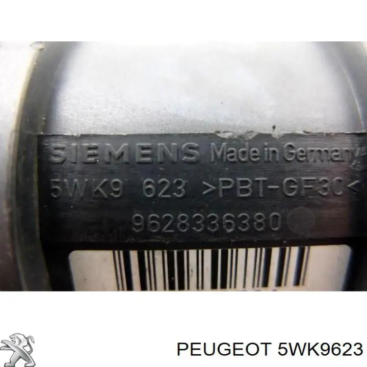 Medidor de flujo de aire Peugeot/Citroen 5WK9623 precio, desde 33,46 EUR