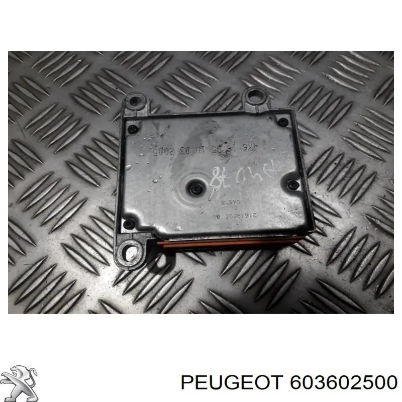 603602500 Peugeot/Citroen Módulo de control de airbag