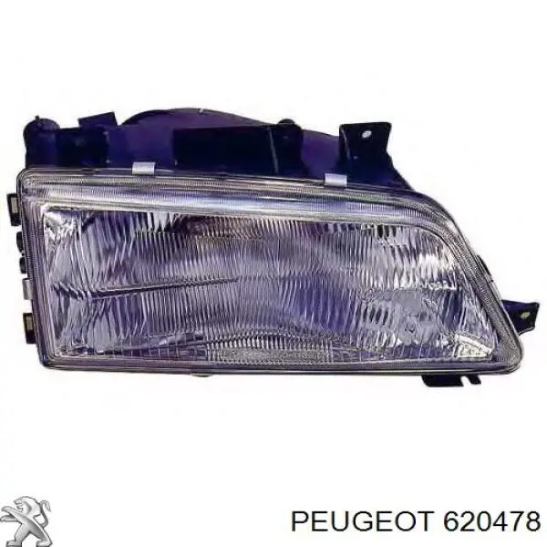 620482 Peugeot/Citroen faro izquierdo