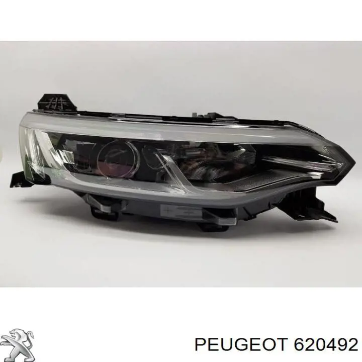 620492 Peugeot/Citroen faro izquierdo