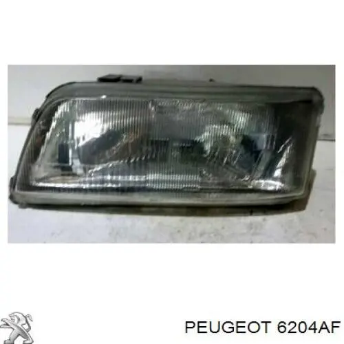 6204AF Peugeot/Citroen faro izquierdo