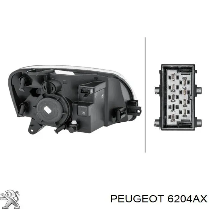 Comprar 6204AX Peugeot/Citroen Faro delantero izquierdo