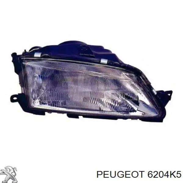 Faro izquierdo 6204K5 Peugeot/Citroen