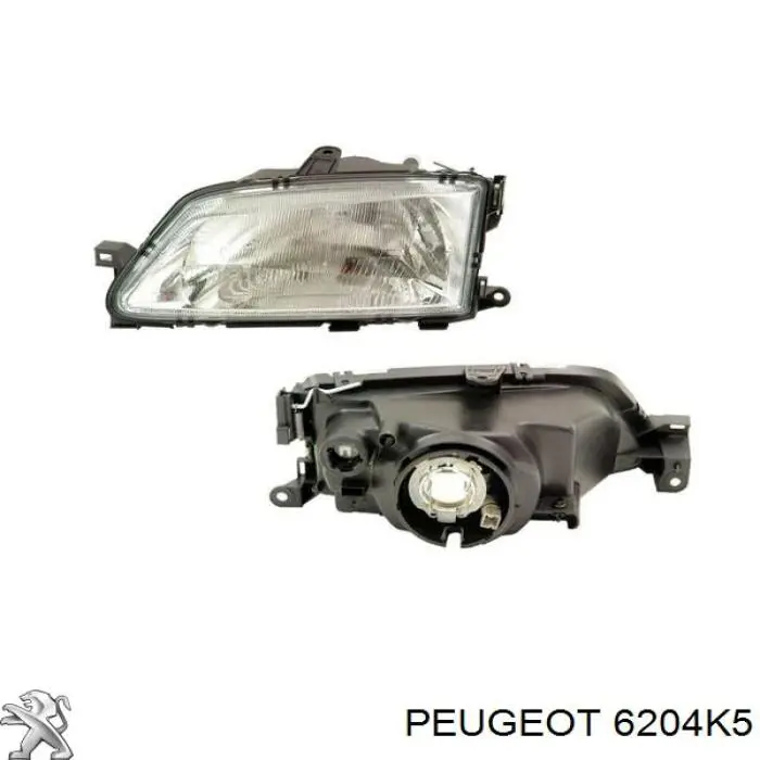 Comprar 6204K5 Peugeot/Citroen Faro delantero izquierdo