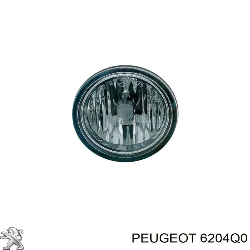 Faro antiniebla izquierdo y derecho 6204Q0 Peugeot/Citroen