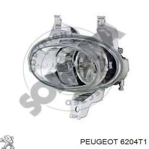 Comprar 6204T1 Peugeot/Citroen Luz antiniebla izquierdo