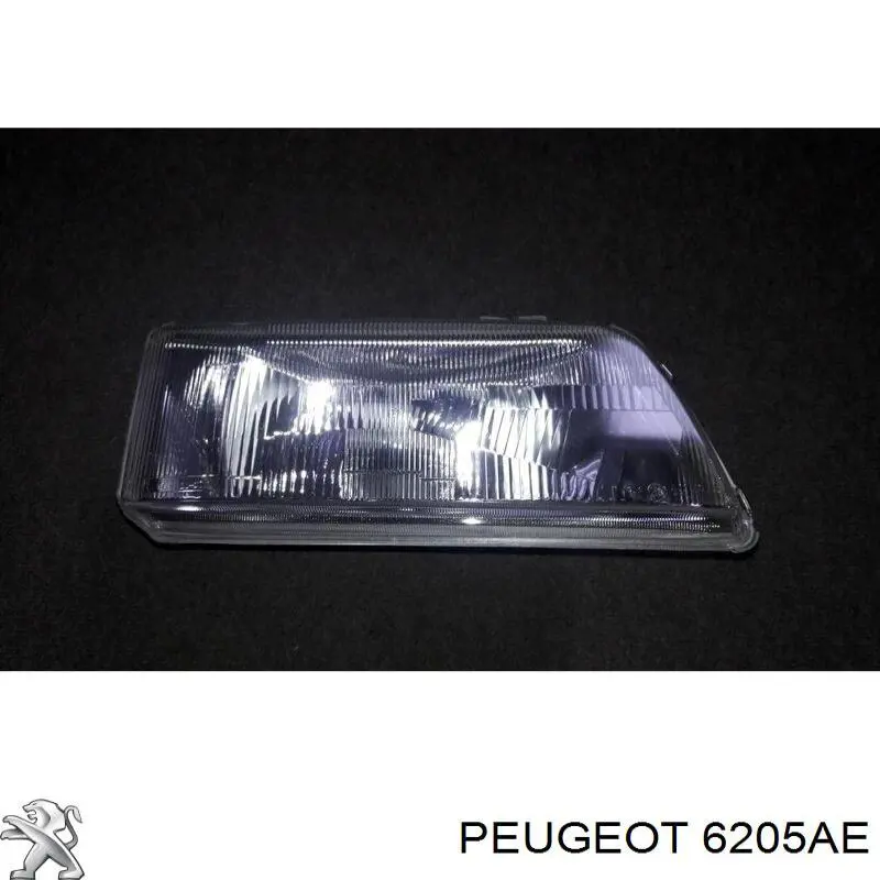 6205AE Peugeot/Citroen faro derecho