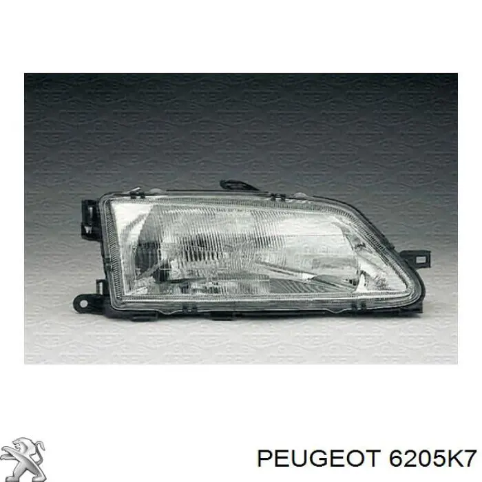 6205K7 Peugeot/Citroen faro derecho