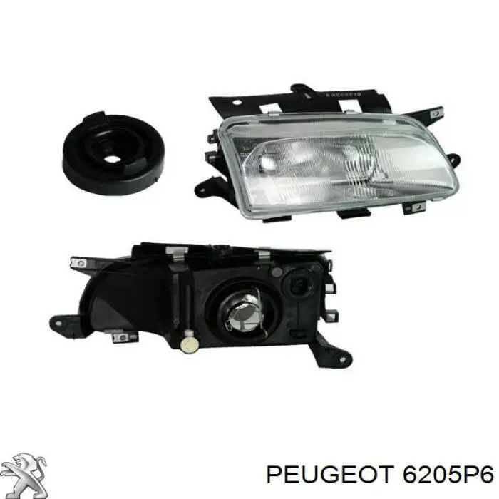 6205P6 Peugeot/Citroen Luz derecha