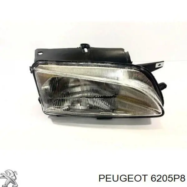 9621299580 Peugeot/Citroen faro derecho