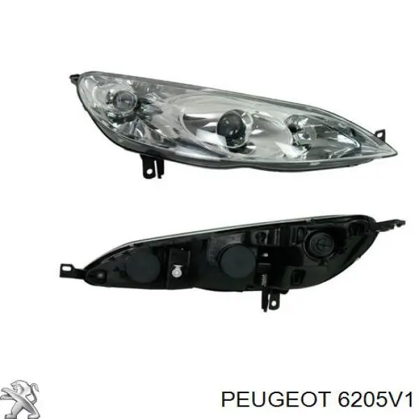 301175002 Peugeot/Citroen faro derecho