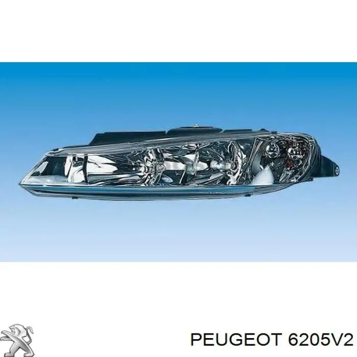 6205V2 Peugeot/Citroen faro derecho