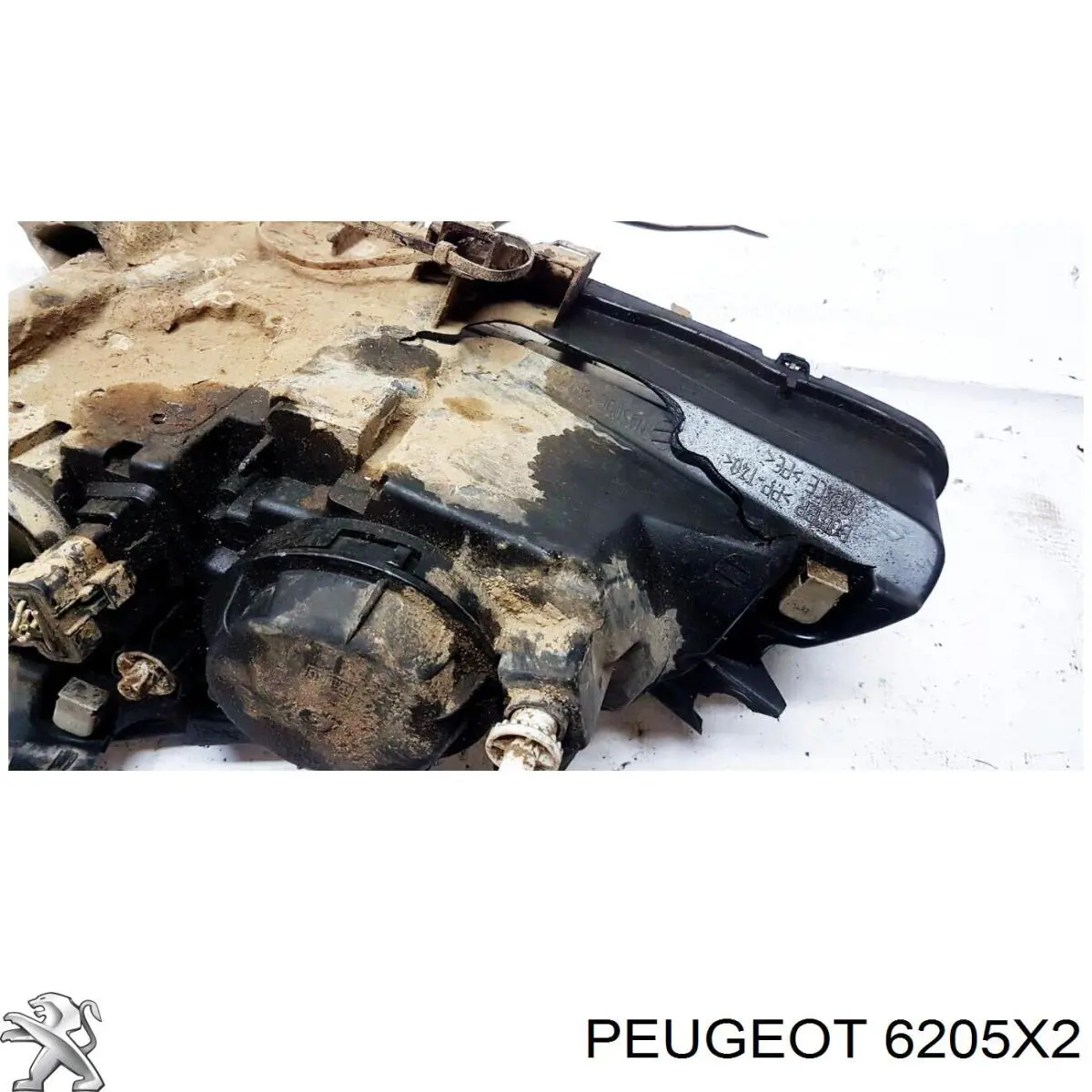 Faro derecho 6205X2 Peugeot/Citroen