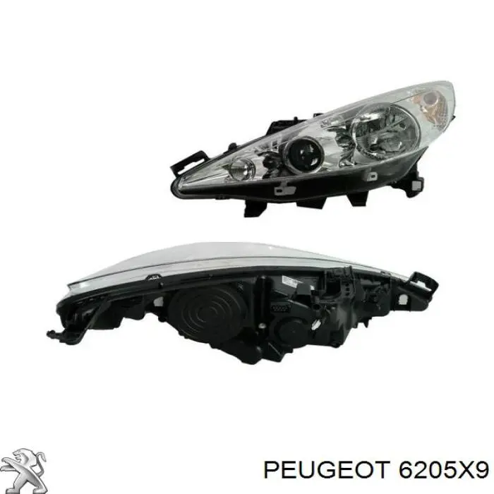 620659 Peugeot/Citroen Luz derecha