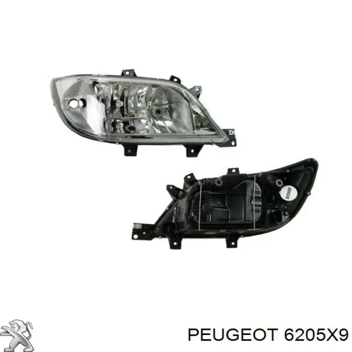 Comprar 620659 Peugeot/Citroen Faro derecho