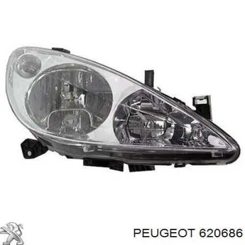 Faro derecho Peugeot/Citroen 620686 precio, desde 103,09 EUR