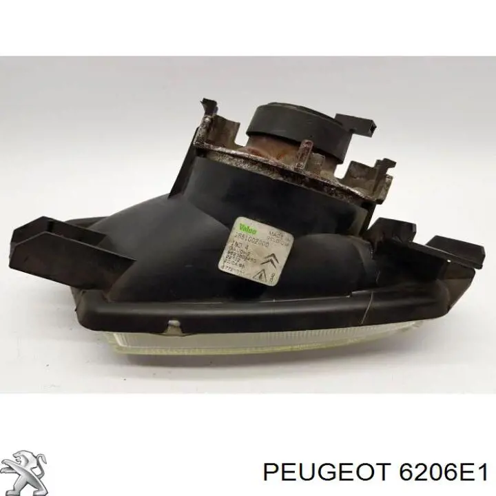 6206E1 Peugeot/Citroen Faro antiniebla