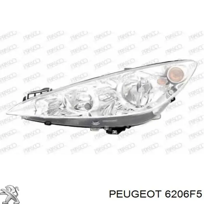 Faro derecho Peugeot/Citroen 6206F5 precio, desde 168,51 EUR
