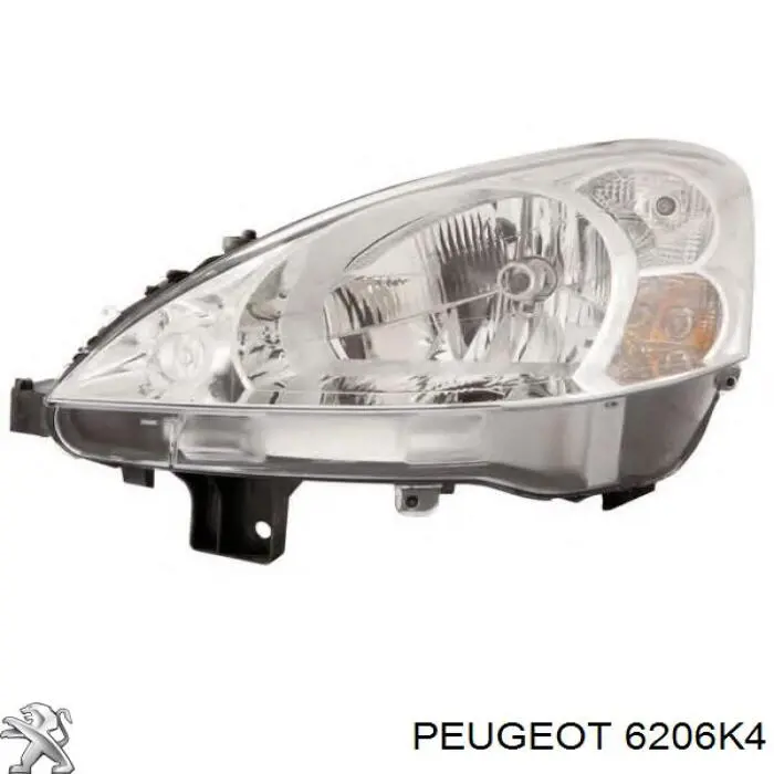 Comprar 6206K4 Peugeot/Citroen Faro derecho