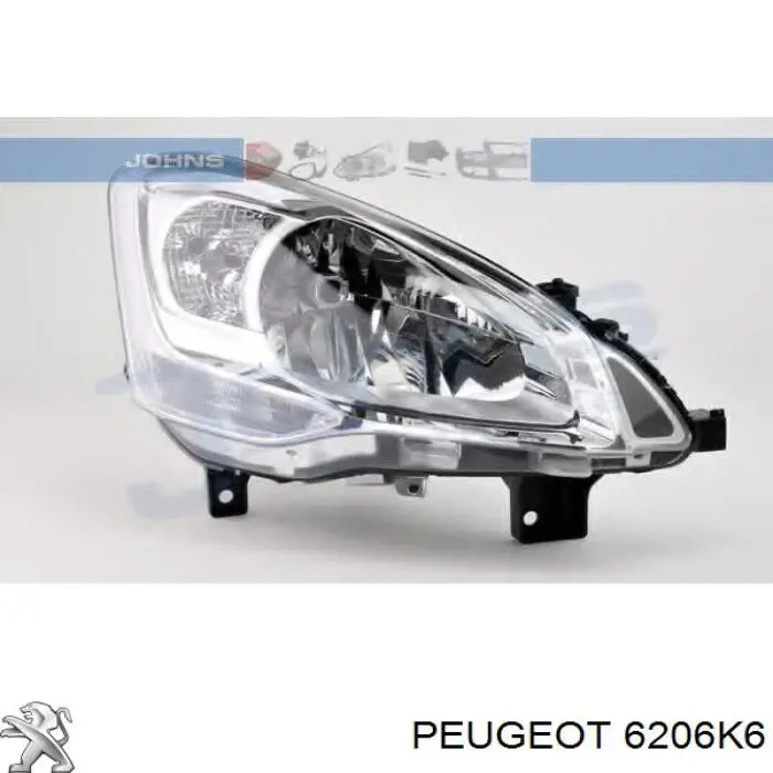 Faro derecho 43779 VALEO