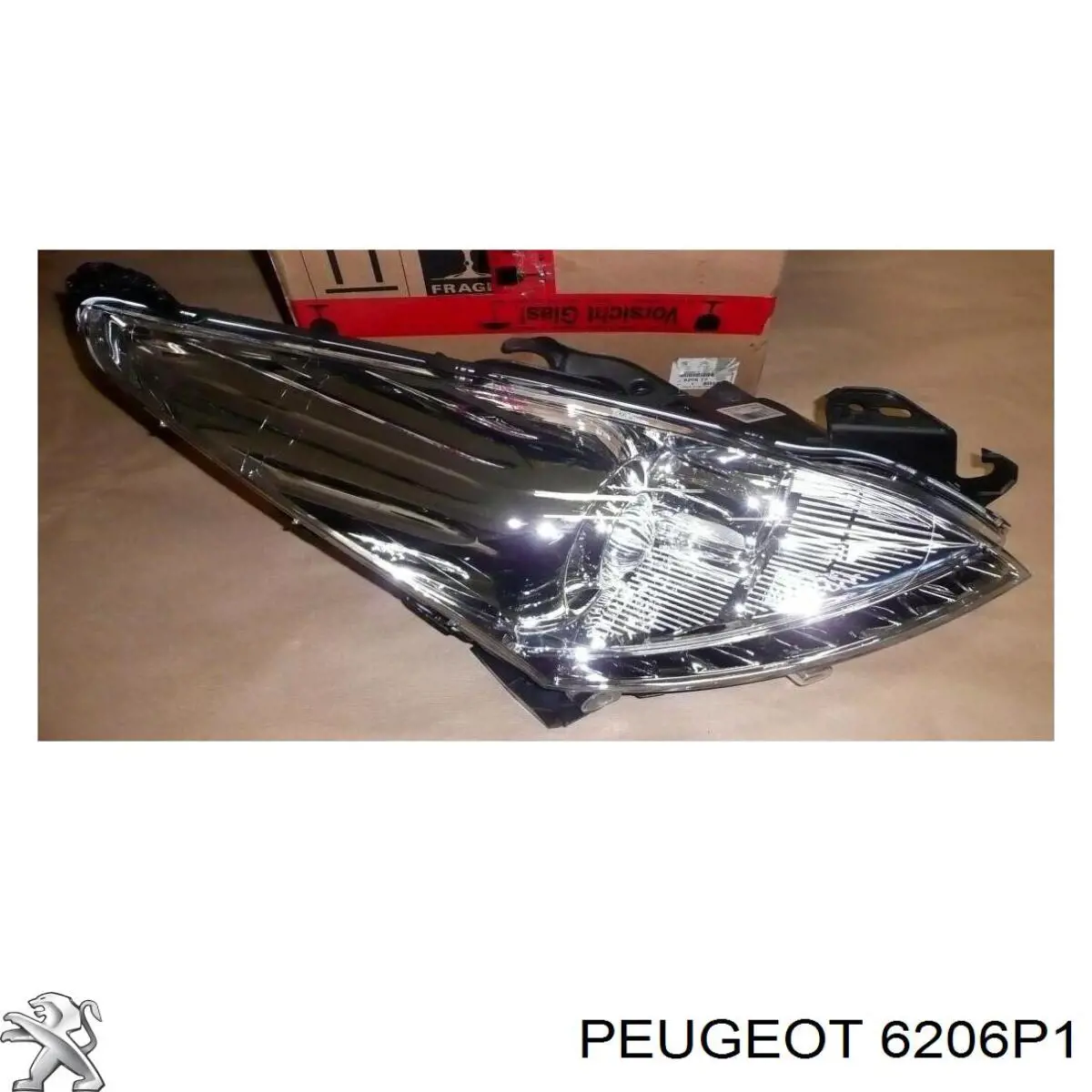 6206P1 Peugeot/Citroen faro izquierdo