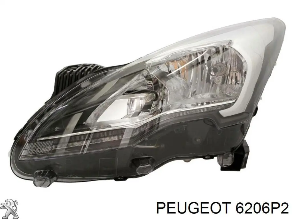 Faro derecho Peugeot/Citroen 6206P2 precio, desde 1413,54 EUR