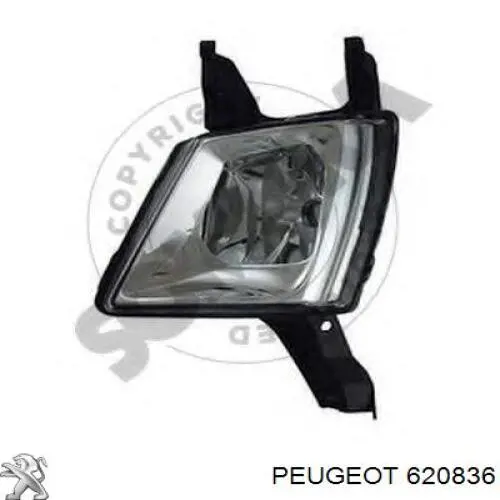 Comprar 620836 Peugeot/Citroen Luz antiniebla izquierdo