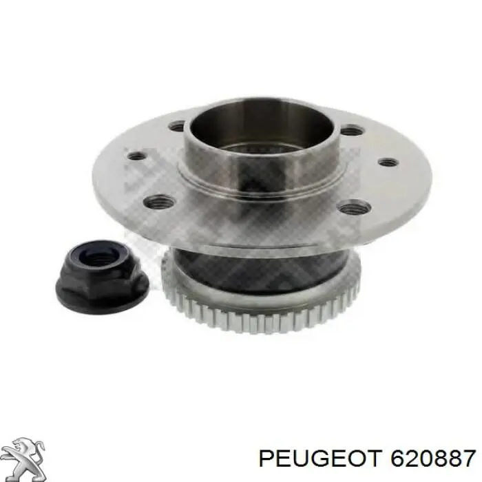 620887 Peugeot/Citroen faro izquierdo