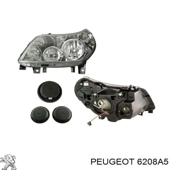 Comprar 6208A5 Peugeot/Citroen Faro delantero izquierdo