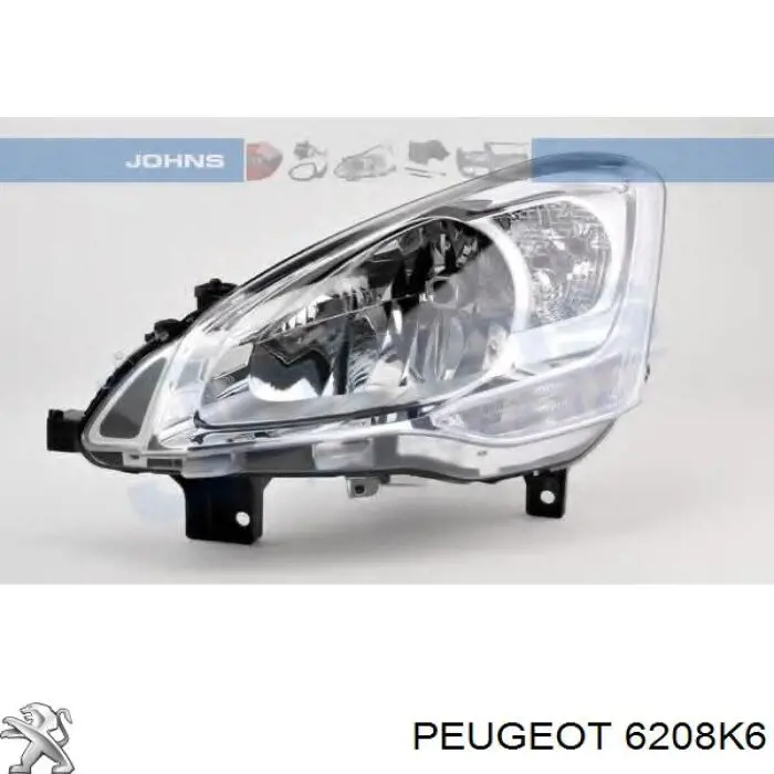 Comprar 6208K6 Peugeot/Citroen Faro delantero izquierdo