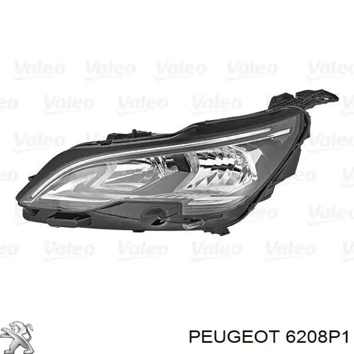 Faro derecho Peugeot/Citroen 6208P1 precio, desde 1633,70 EUR