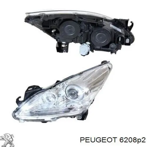 Faro Peugeot/Citroen 6208P2 precio, desde 955,37 EUR