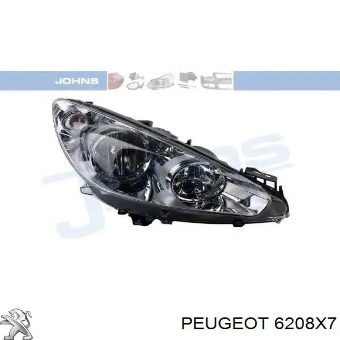 6208X7 Peugeot/Citroen Faros