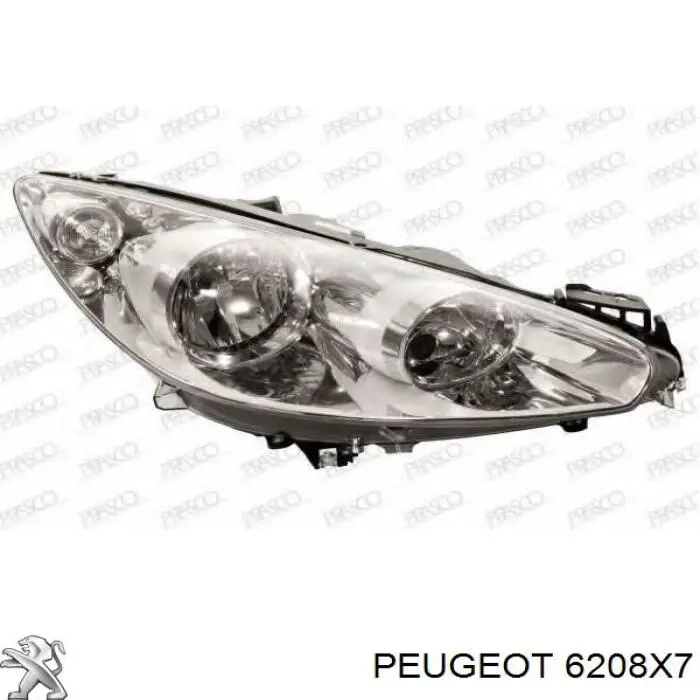 Comprar 6208X7 Peugeot/Citroen Faro delantero izquierdo