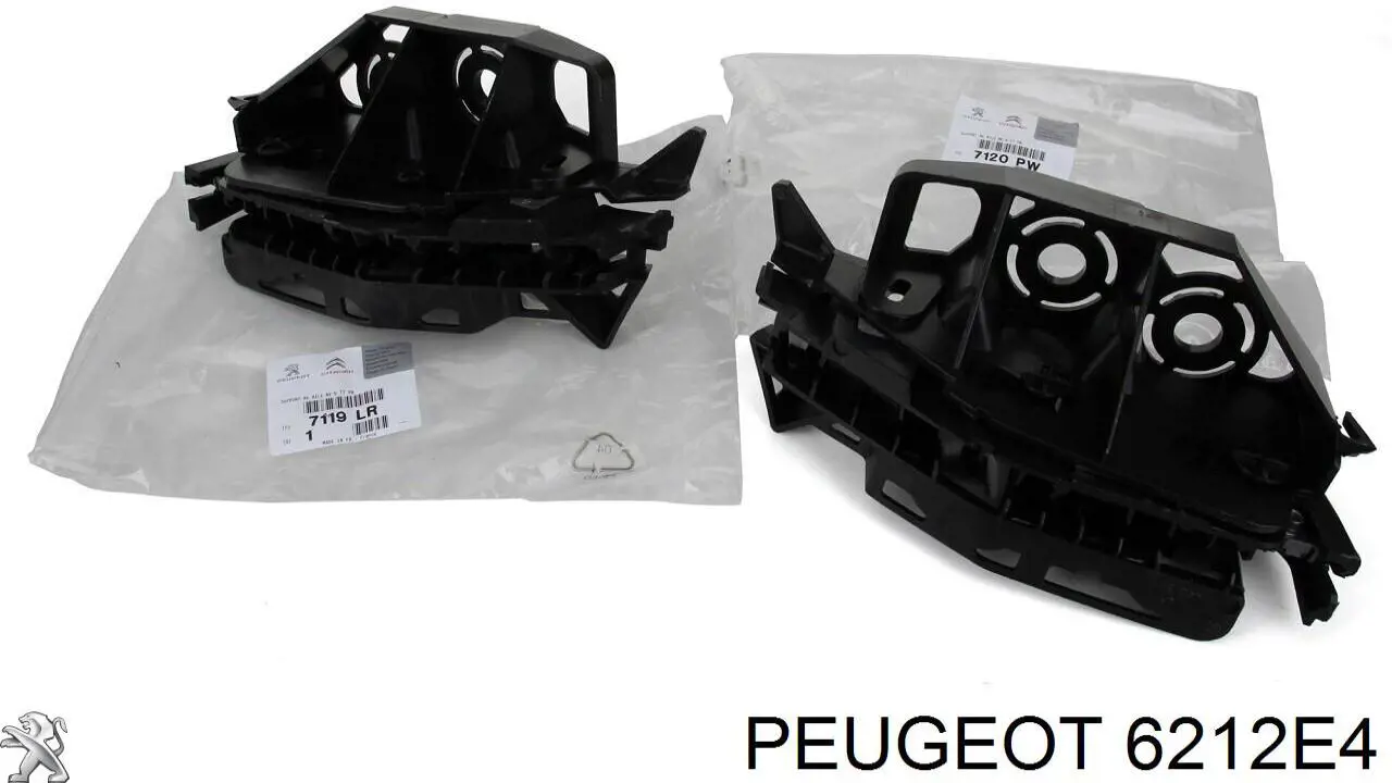 Comprar 6212E4 Peugeot/Citroen Soporte de fijación del faro delantero derecho