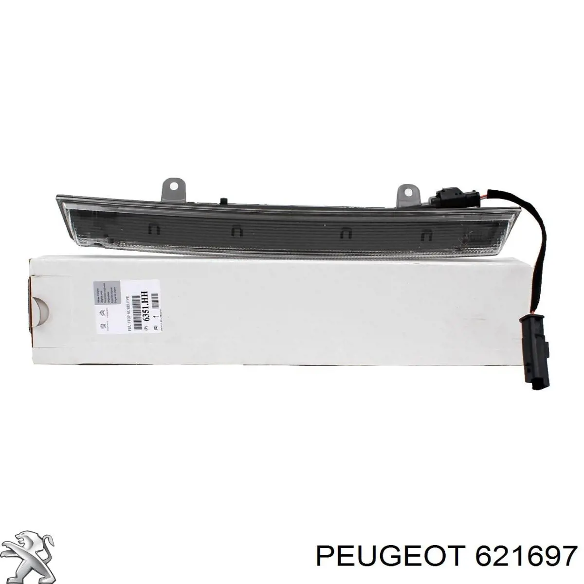 Lámpara halógena 621697 Peugeot/Citroen