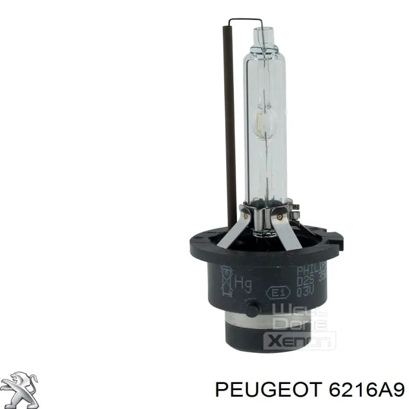 Bombilla de xenón Peugeot/Citroen 6216A9 precio, desde 27,86 EUR