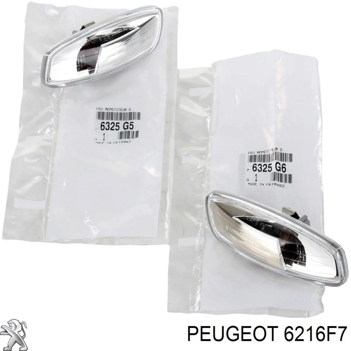 Comprar 6216F7 Peugeot/Citroen Lámpara de intermitente