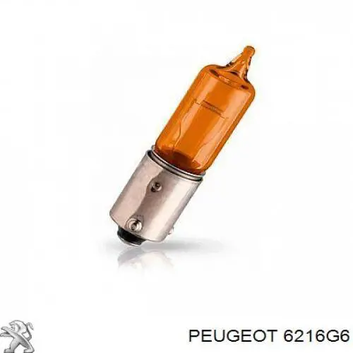 6216G6 Peugeot/Citroen Bombilla de cruce