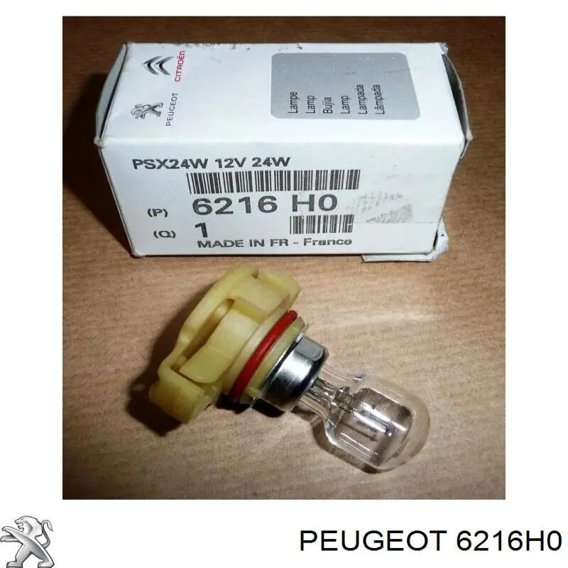 Comprar 6216H0 Peugeot/Citroen Bombilla antiniebla