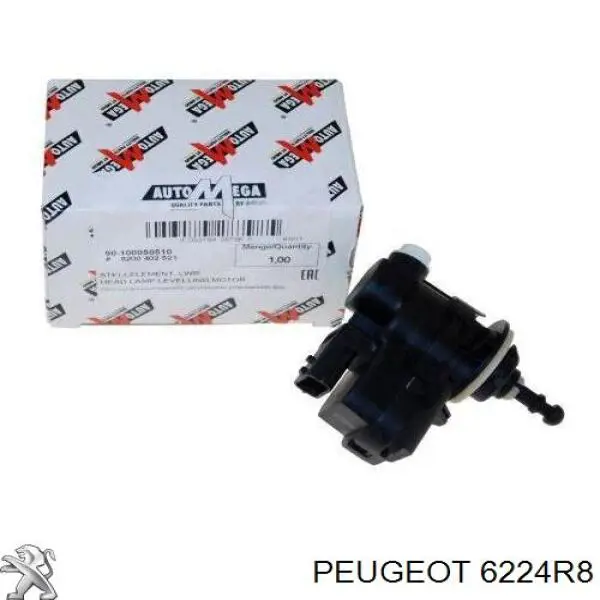 Motor regulador de faros Peugeot/Citroen 6224R8 precio, desde 38,46 EUR
